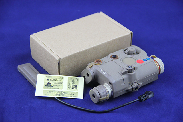 AN/PEQ-15 RED Laser White LED Flashlight Torch IR illuminator